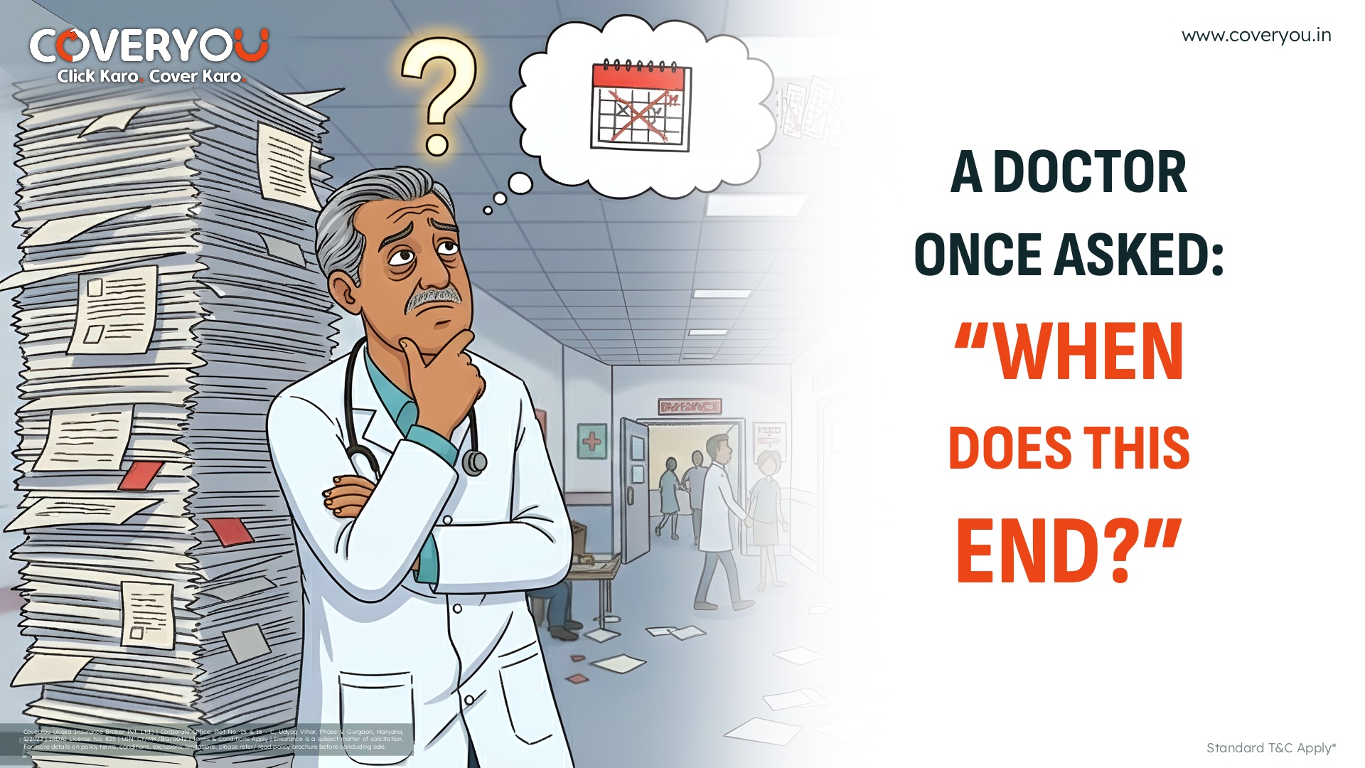 A Doctor Once Asked: “When Does This End?”