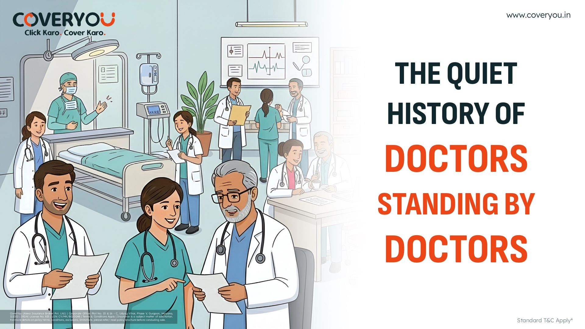 The Quiet History of Doctors Standing by Doctors