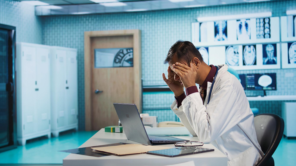 manage anxiety as a doctor