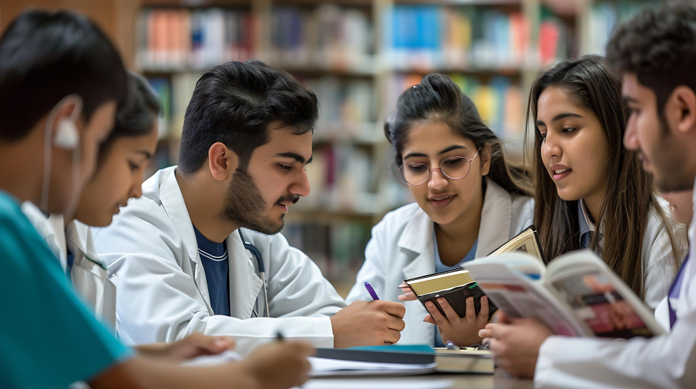 MBBS students studying in medical college India 2026 realistic career choice