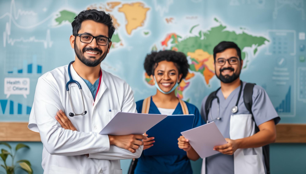 career growth abroad for Indian doctors