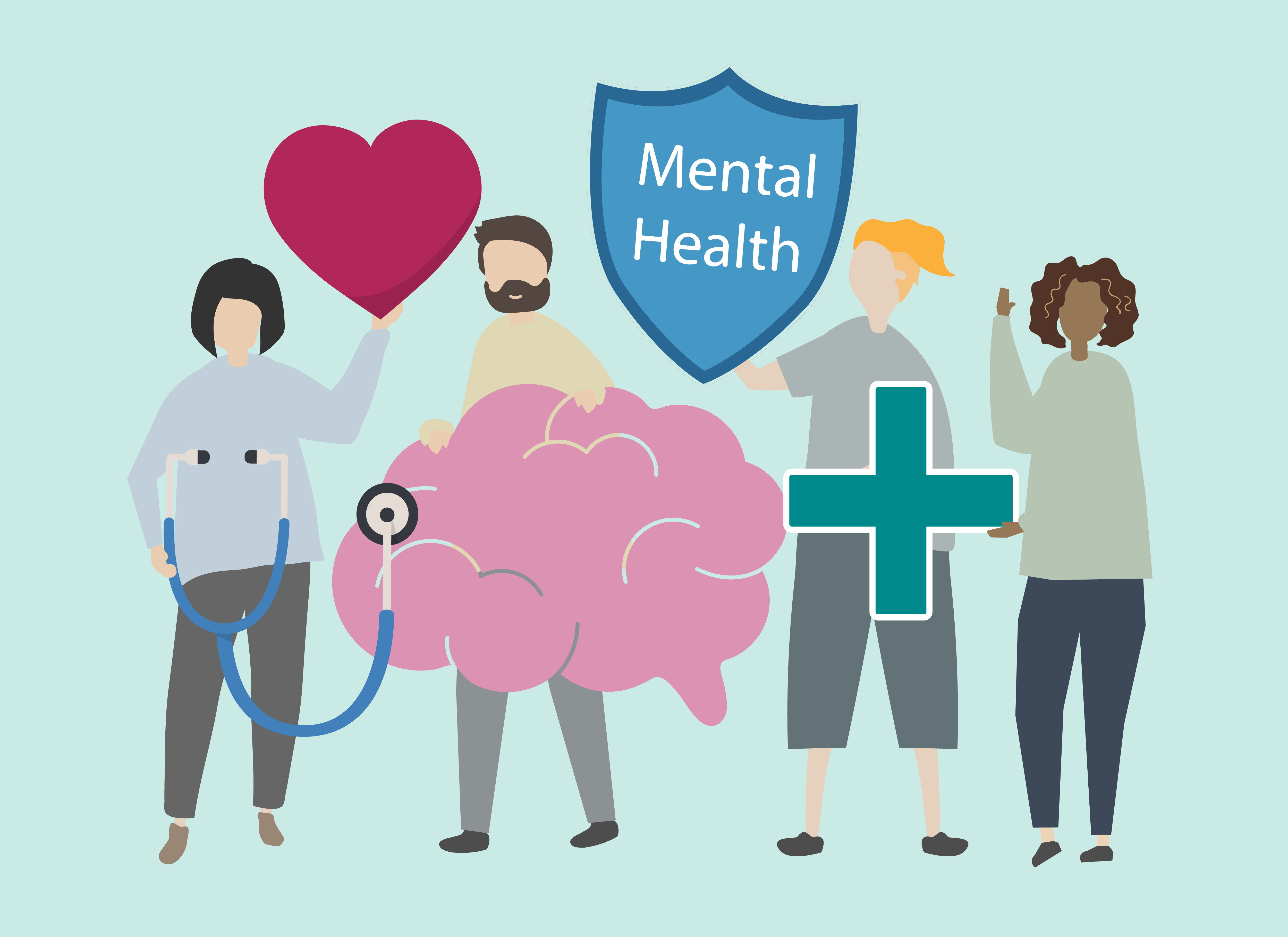 balanced mental health practices as a doctor